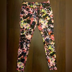 Multi-colored athletic leggings, in great condition!
